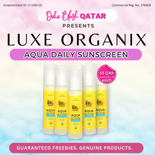 Luxe Organix Aqua Daily Sunscreen