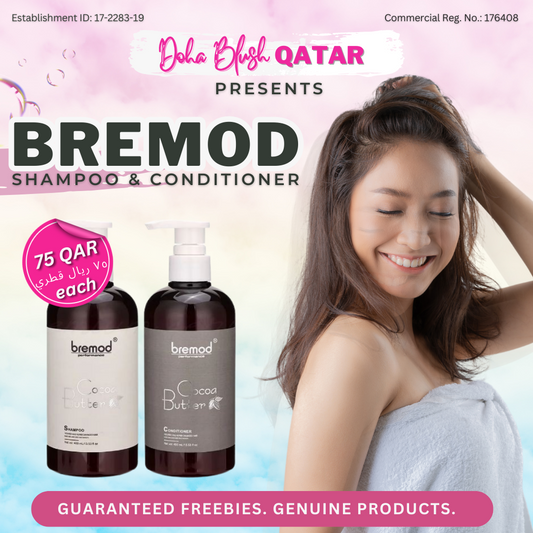 Bremod Cocoa Butter Shampoo and Conditioner