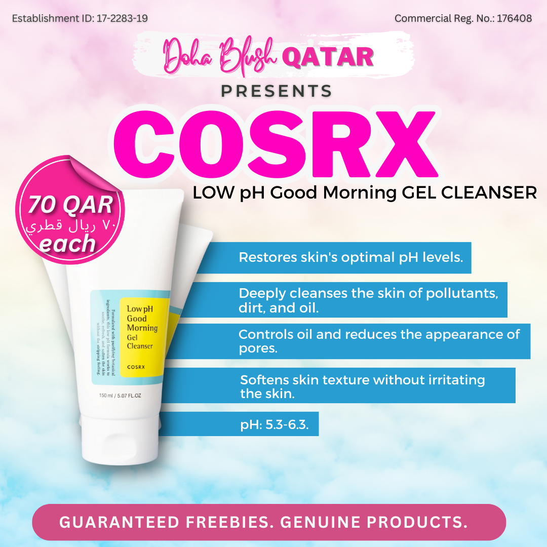 COSRX Low Ph Good Morning Gel Cleanser