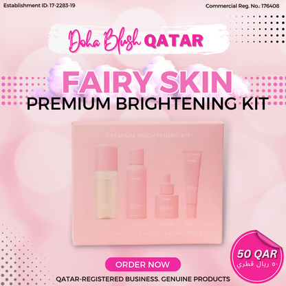 Fairy Skin (Mild Facial Kit, Premium Brightening Kit and Derma Facial Kit)